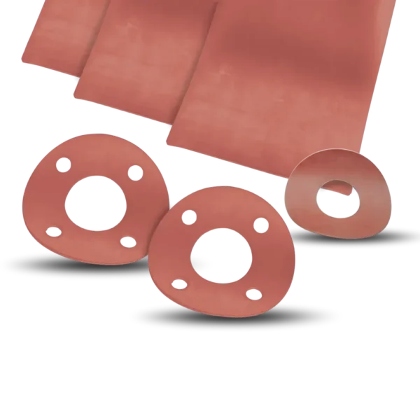 100 Red Rubber Sheet Gasket